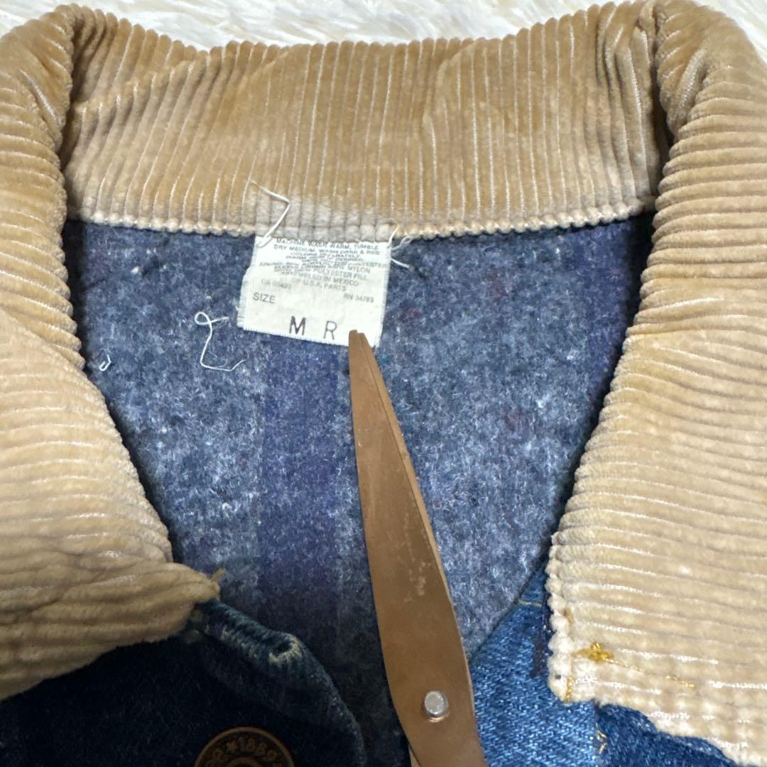 ボ*帳様 メキシコ製造 ファブリックUSA製 Lee リー ストームライダー M