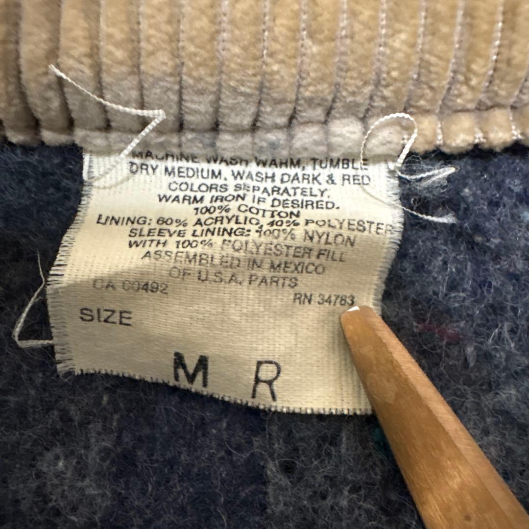 ボ*帳様 メキシコ製造 ファブリックUSA製 Lee リー ストームライダー M