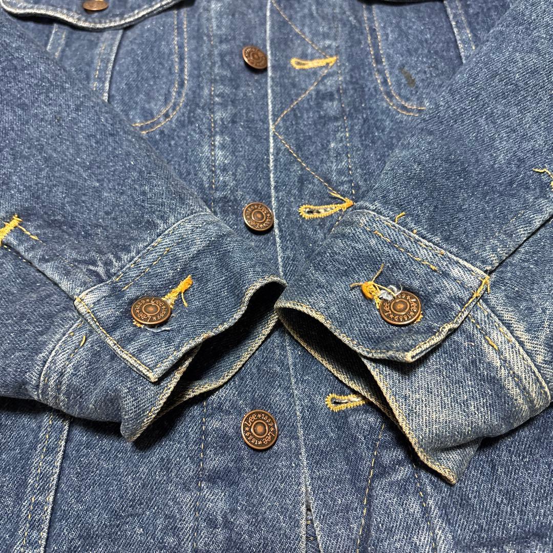 ボ*帳様 メキシコ製造 ファブリックUSA製 Lee リー ストームライダー M