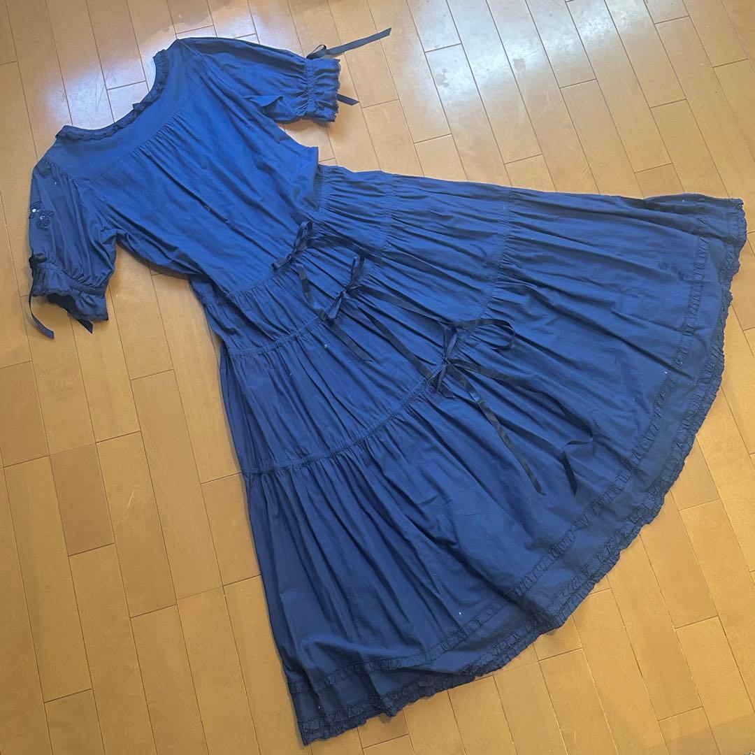 ピンクハウス　ロングワンピース