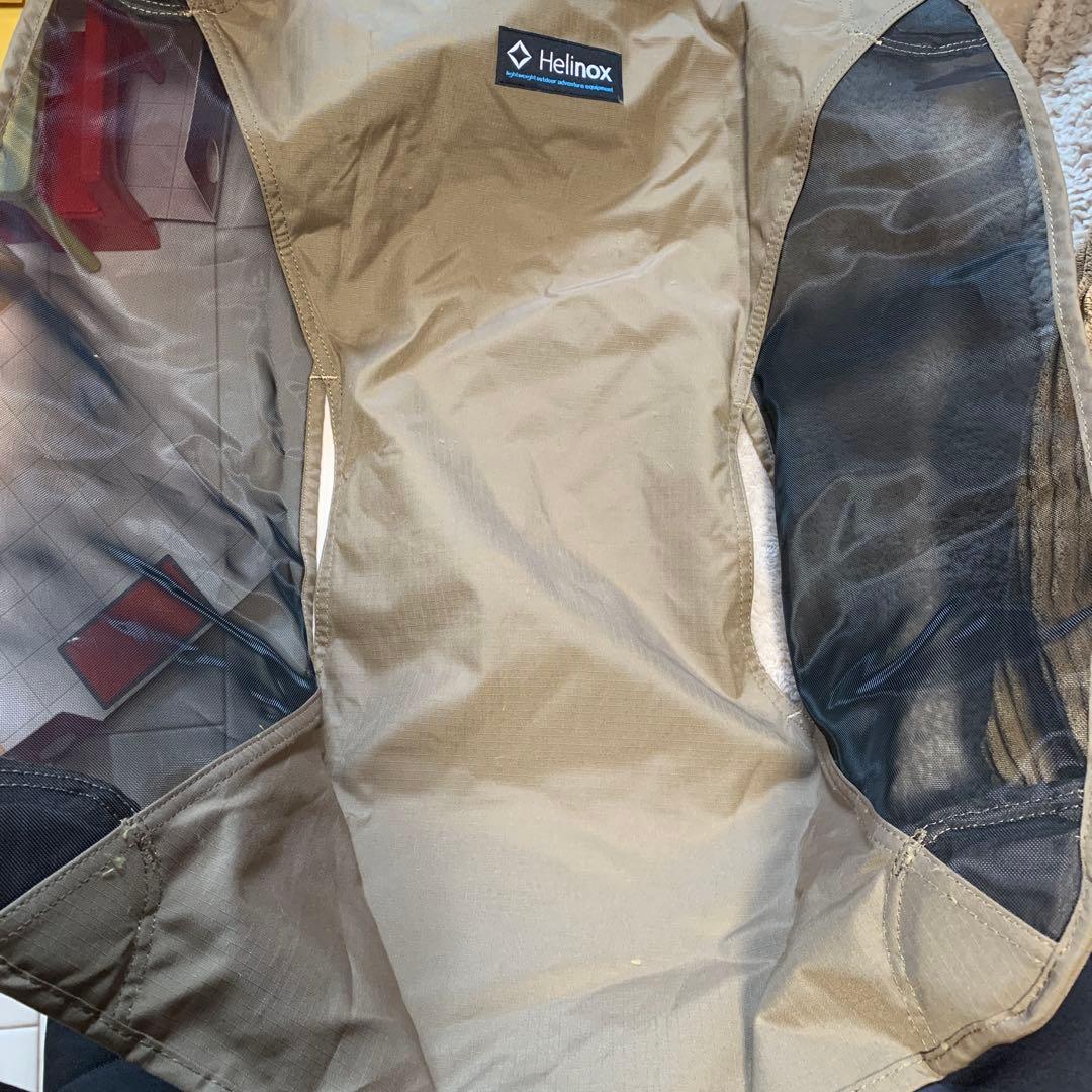 ヘリノックス　グランドチェア　コヨーテタン