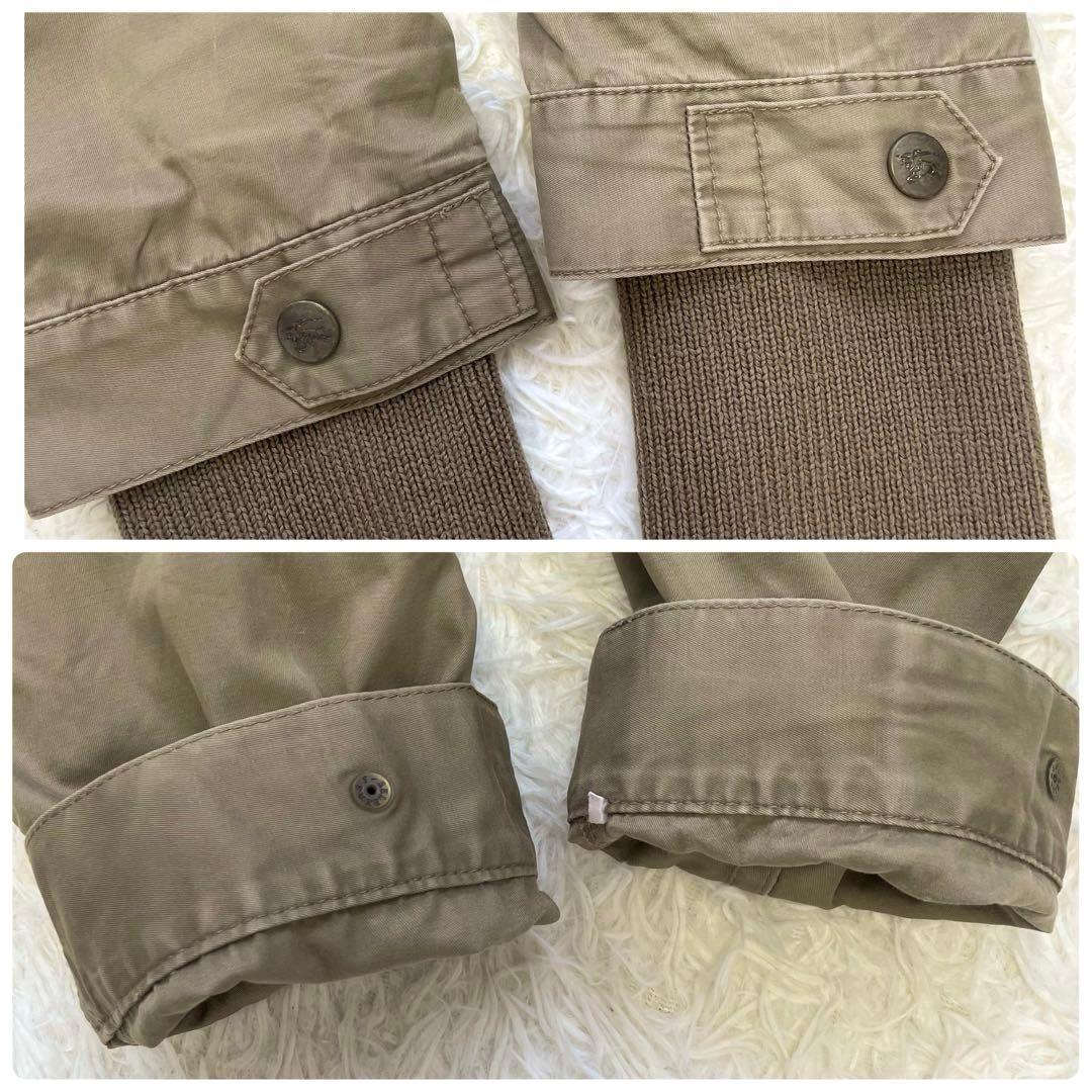 かお☆バーバリーブルーレーベル モッズコート ノバチェック ライナー付き