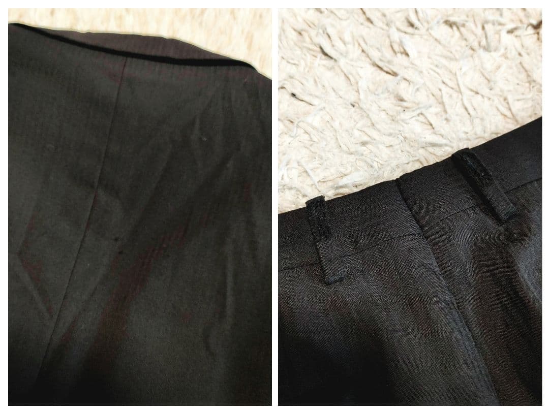 BEAMS ビームス セットアップ スーツ ウール ブラック 黒 M相当