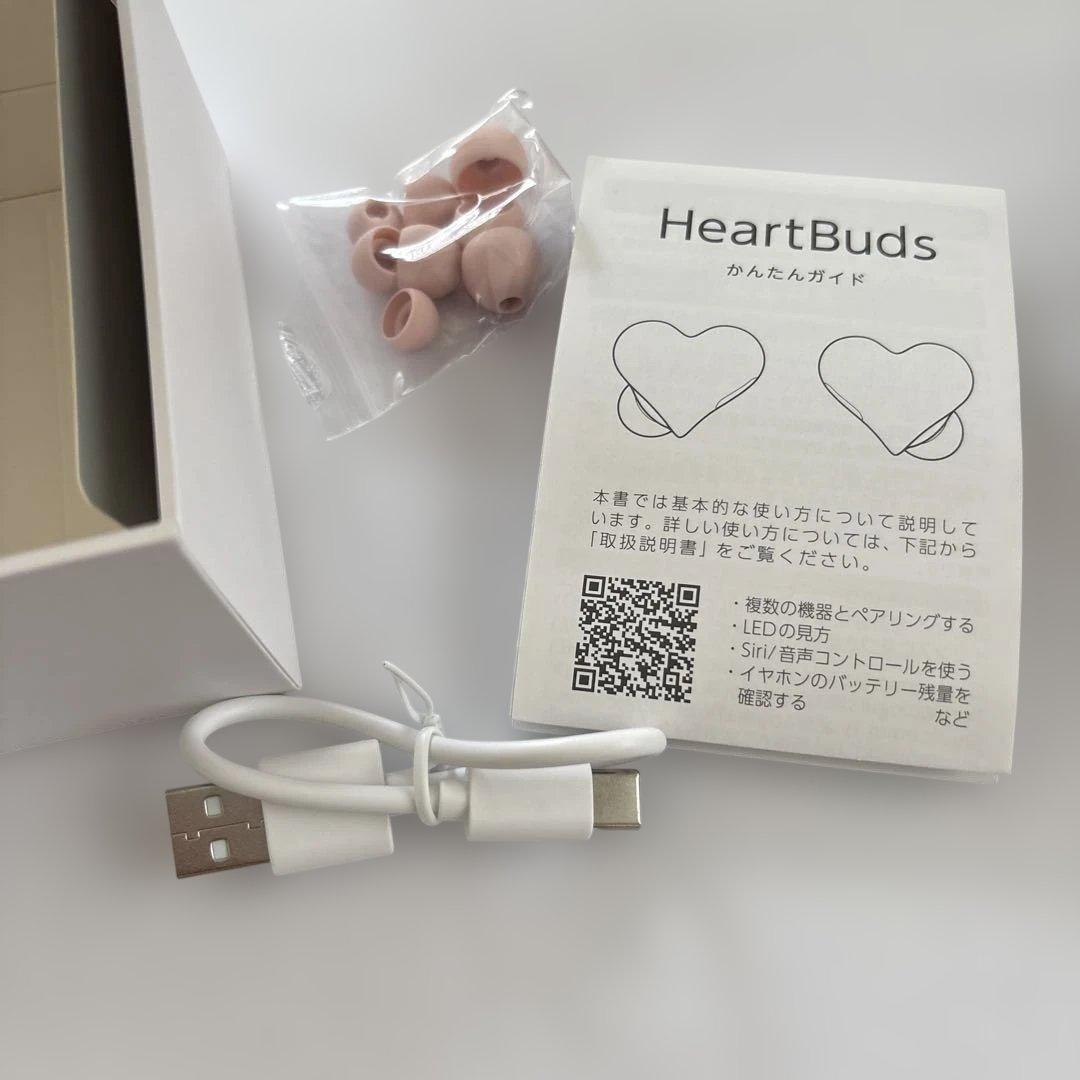 専用お値下げ‼️ HeartBuds ワイヤレスイヤフォン ピンク