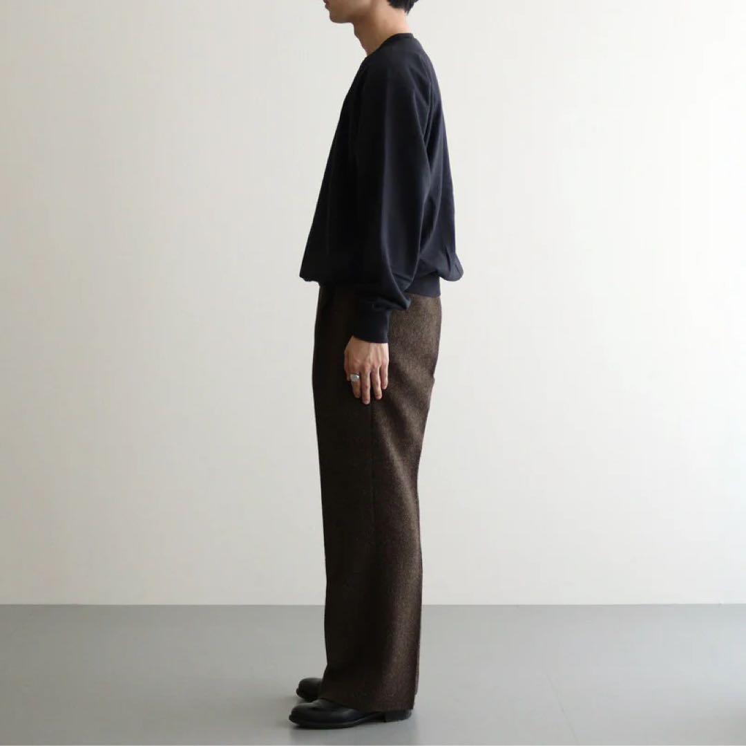 トップス AURALEE ELASTIC HIGH GAUGE SWEAT P/O