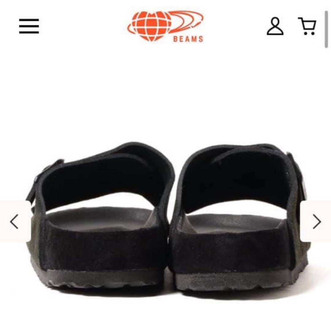 ビルケンシュトック　ビームス別注　チューリッヒ　ブラックスエード【39】