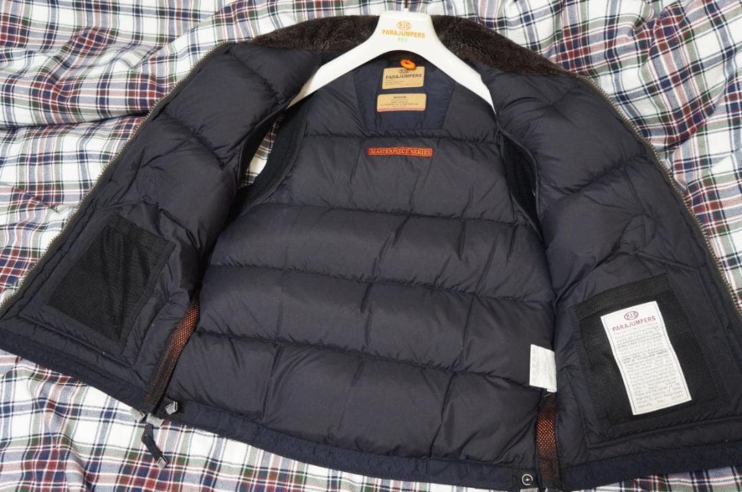 PARAJUMPERS パラジャンパーズ KOBUK Mサイズ ネイビー 美品