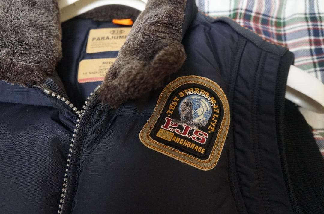 PARAJUMPERS パラジャンパーズ KOBUK Mサイズ ネイビー 美品