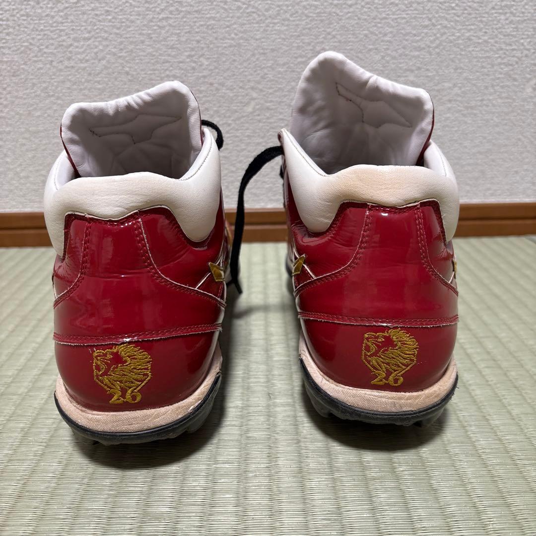 プロ野球　炭谷銀仁朗選手　実使用スパイク