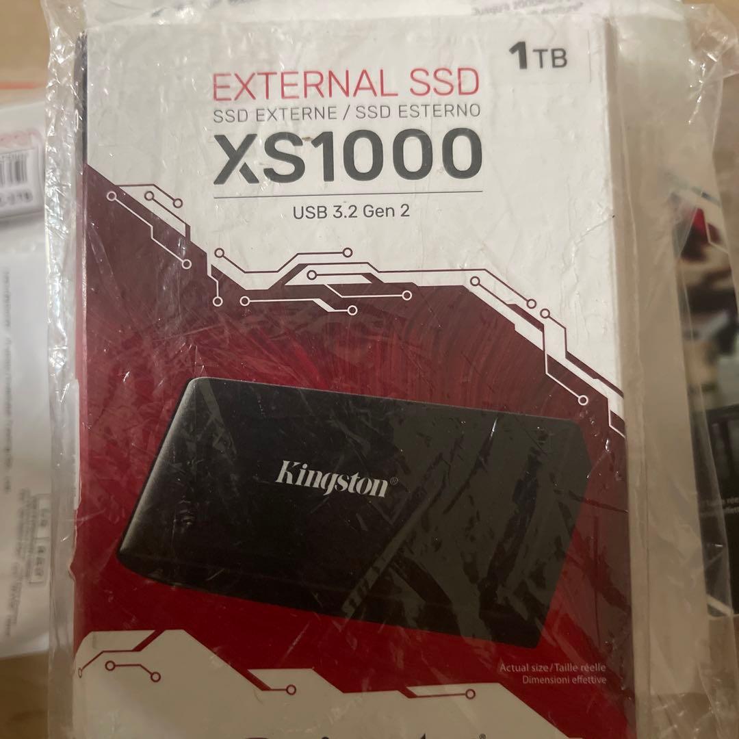 Kingston XS1000 1TB 外付けSSD