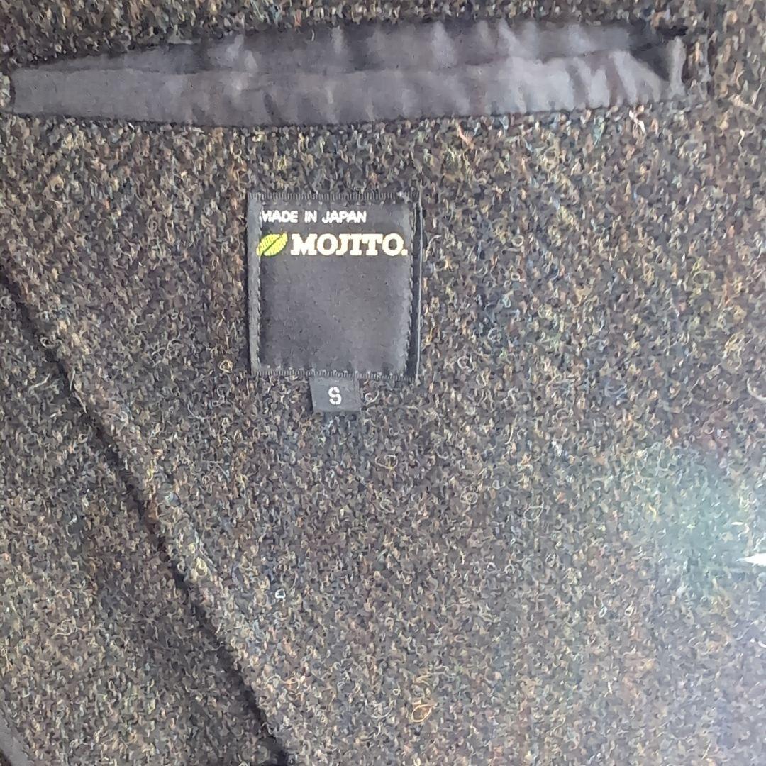 MOJITO モヒート　ウールヘリンボーンジャケット S