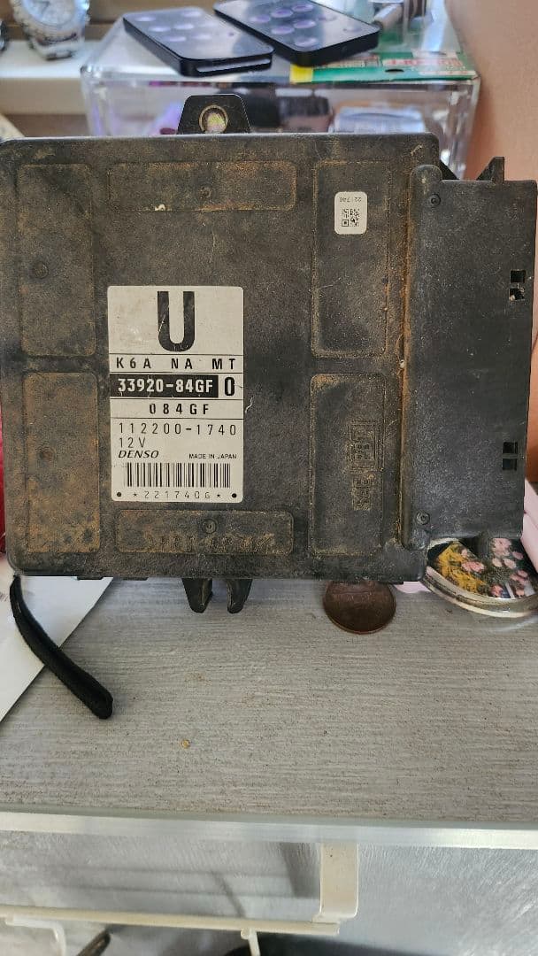 アルト HA23V 純正 5MT ECU ドラシャ シフトロッド HA23S