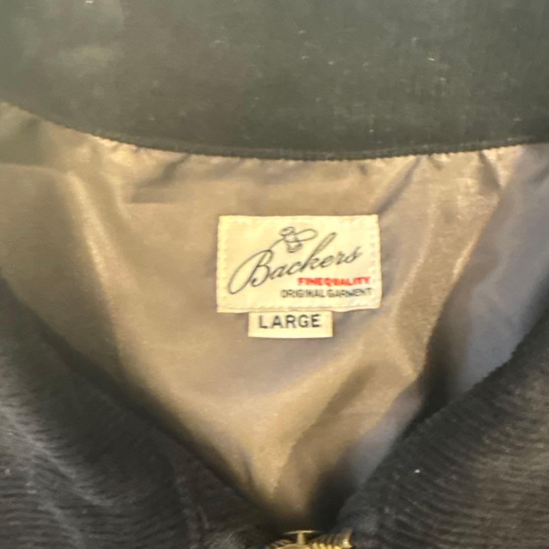 Backers バッカーズ コーディロイ刺繍ジャケット