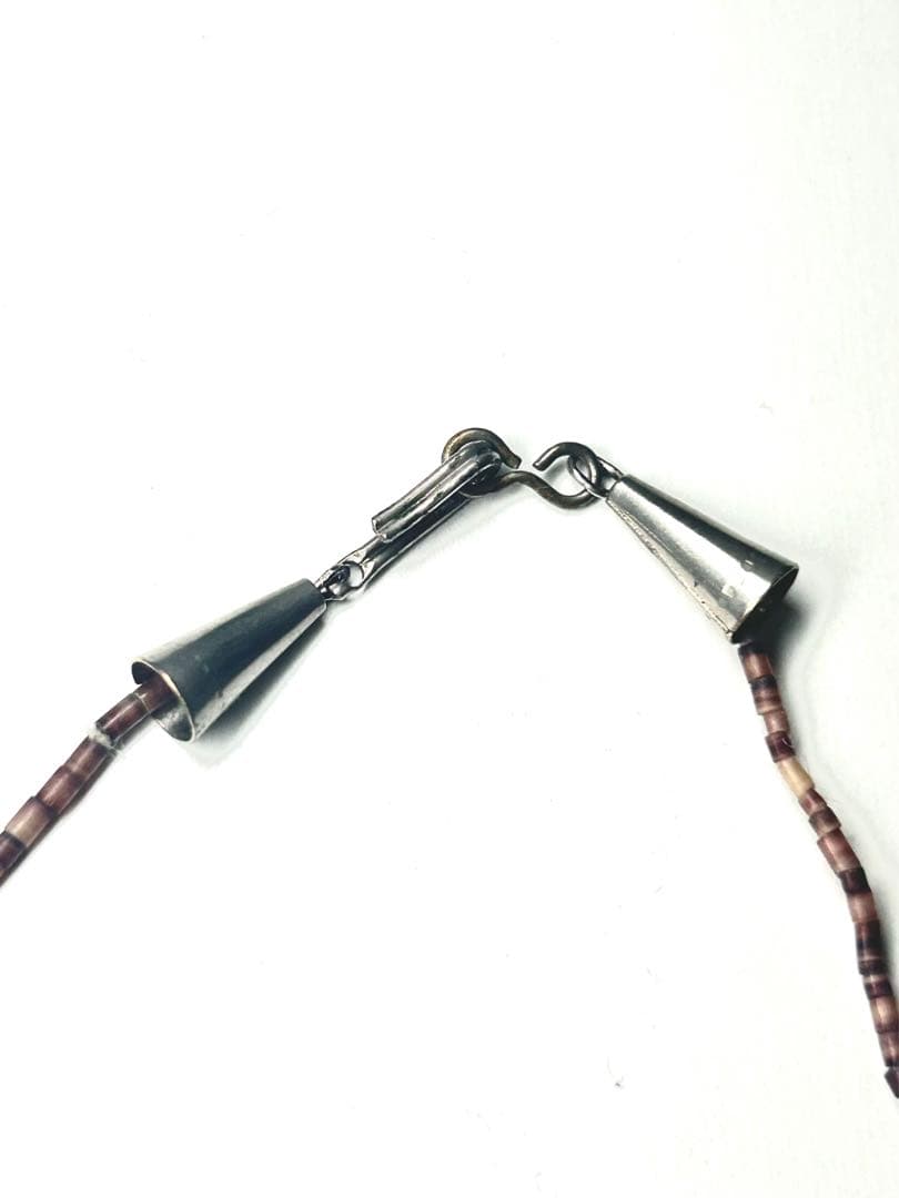 希少　ズニ族 フェティッシュネックレス 熊 ハンドメイド インディアンジュエリー