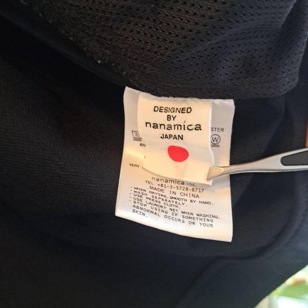 nanamica ナナミカ　ノーカラージャケットL　ブラック　定価26400円