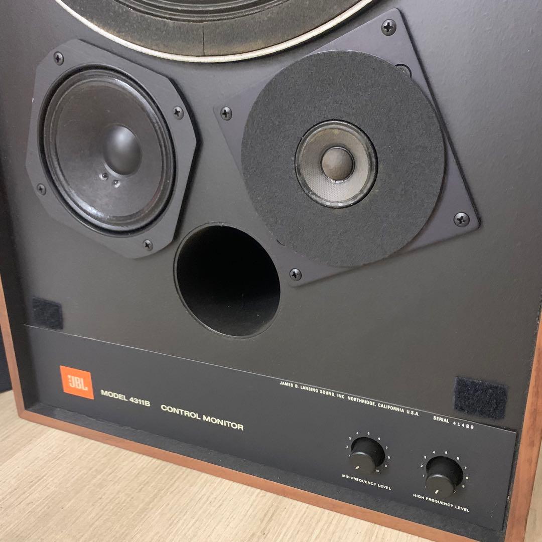 JBL 4311B ウォルナット スピーカー ペア