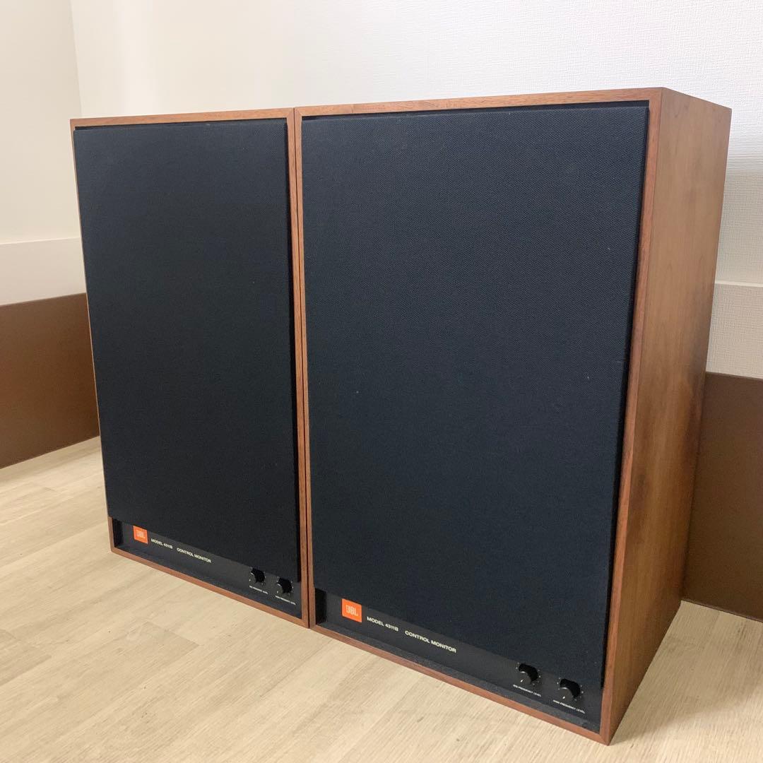 JBL 4311B ウォルナット スピーカー ペア