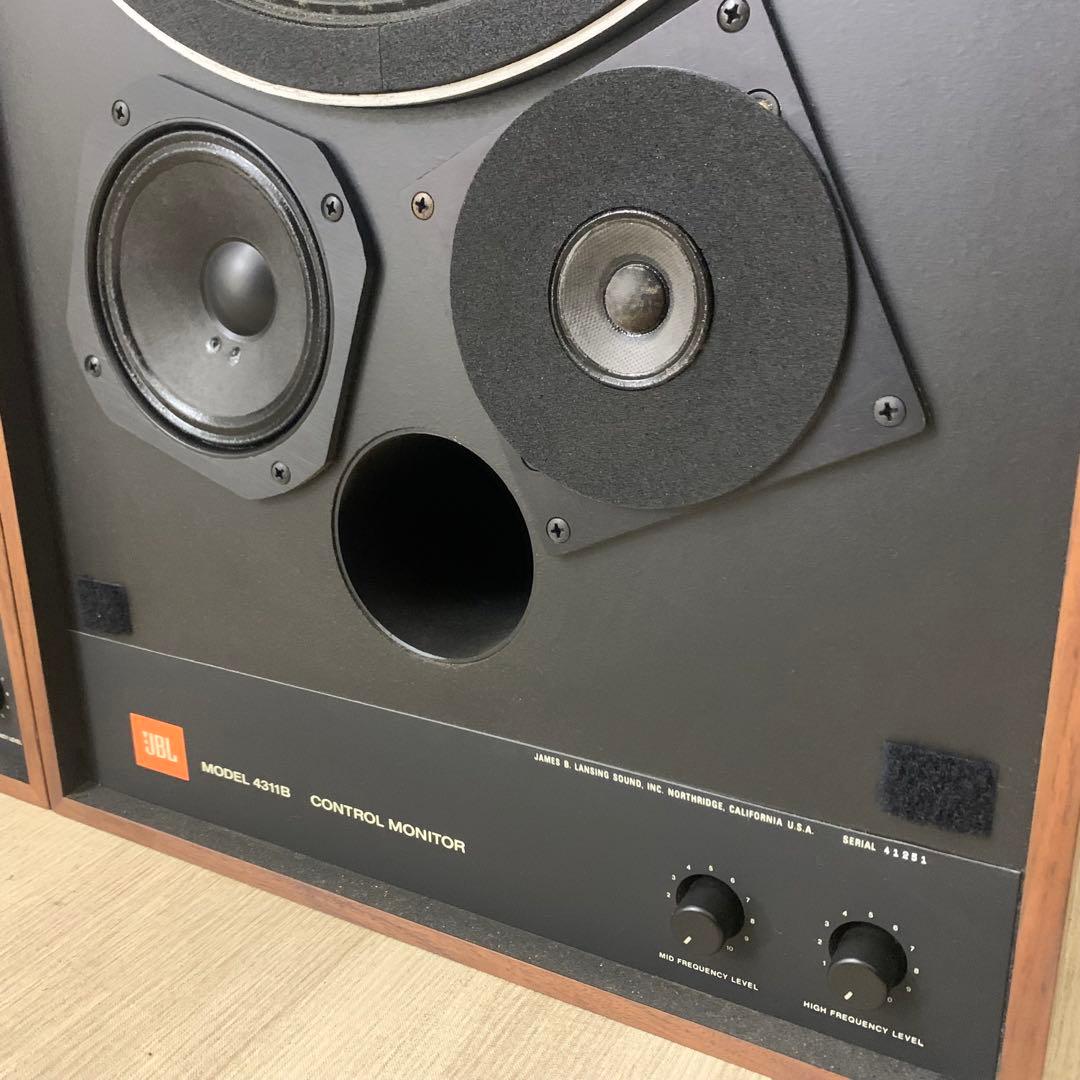 JBL 4311B ウォルナット スピーカー ペア