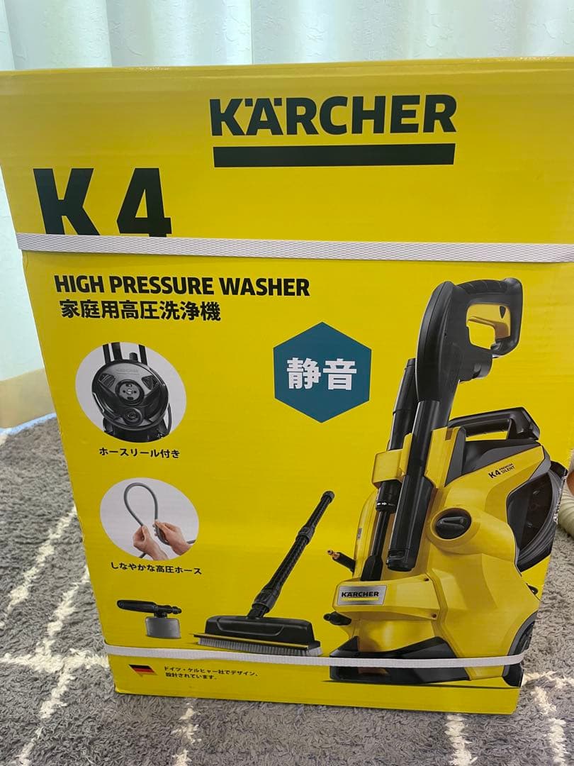 ケルヒャー K4プレミアムサイレントホーム型番K4PSH 60HZ高圧洗浄機