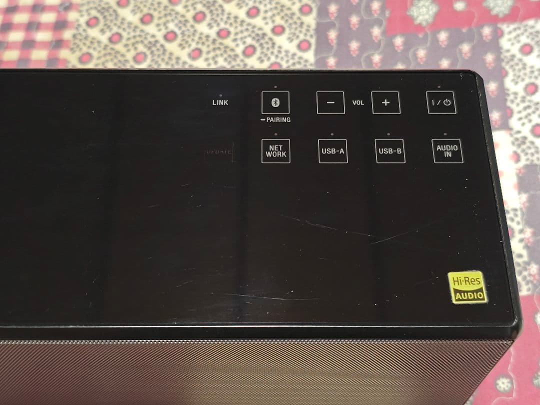 Sony x-88 本体と電源ケーブルとリモコン