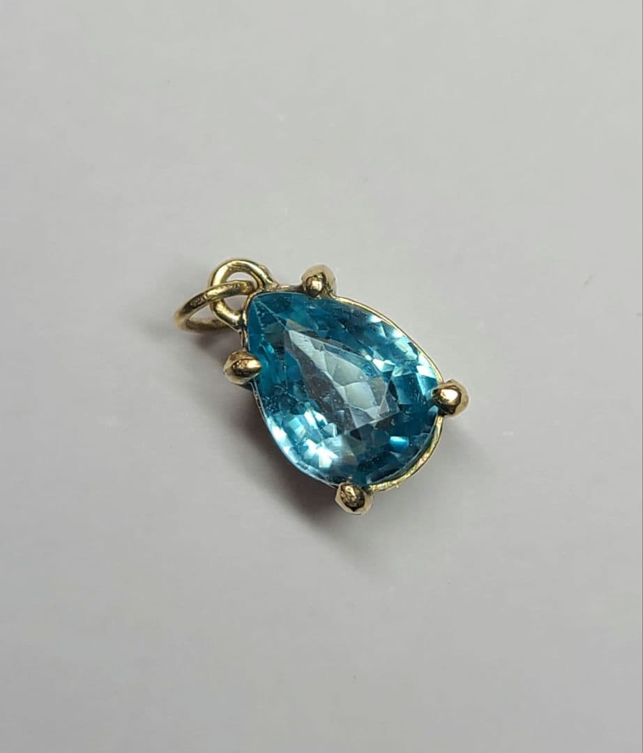 じゅんさくら様★ブルージルコン★ペンダントトップオーダー