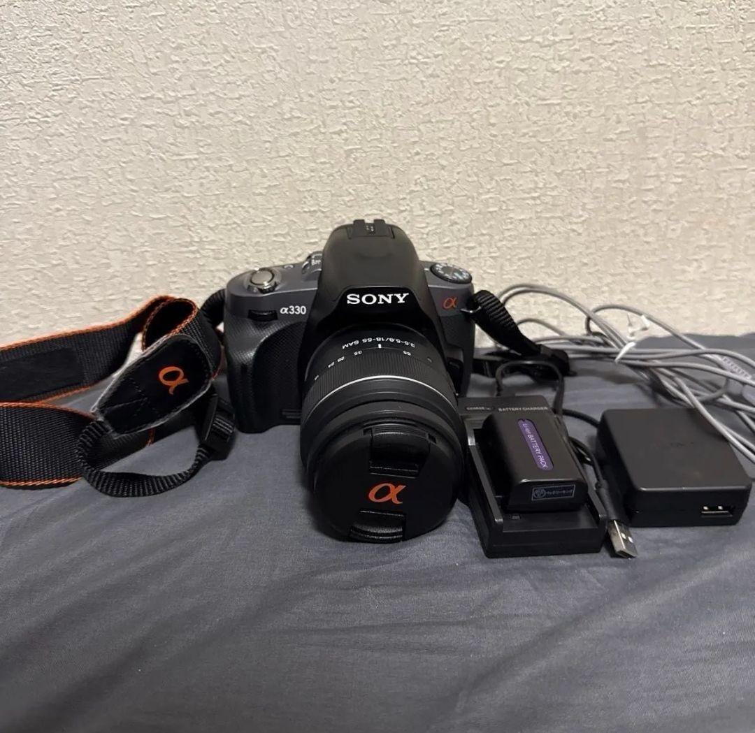 本体傷少ない ) Sony α330 デジタル一眼レフカメラ