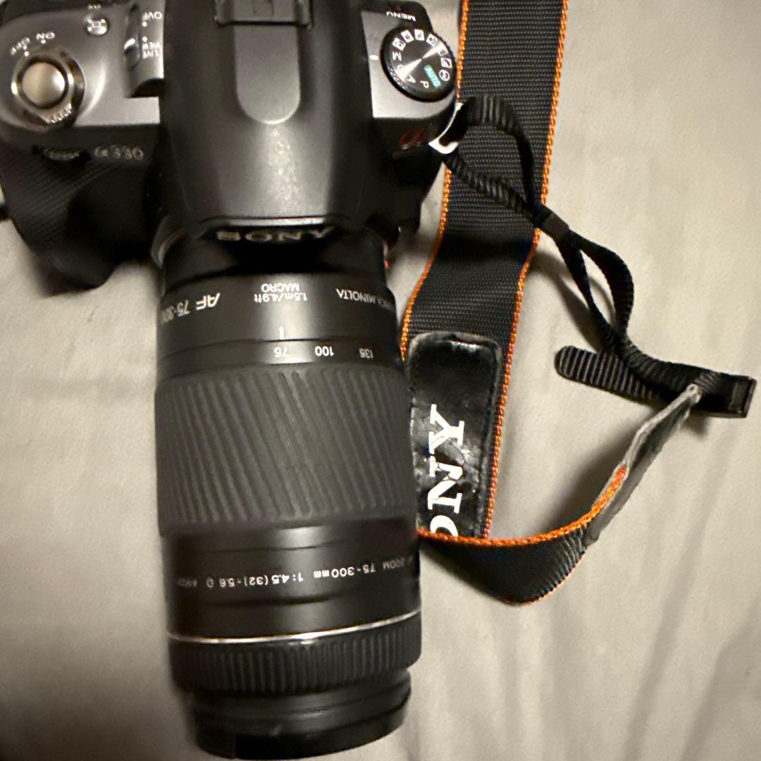 本体傷少ない ) Sony α330 デジタル一眼レフカメラ
