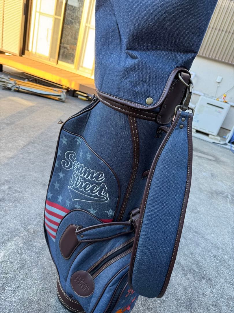 【希少⭐️レア物 】セサミストリート キャディバッグ　ゴルフバッグ