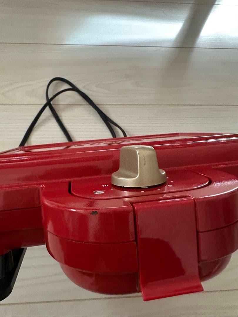 BRUNO ホットサンドメーカー ダブル　レッド