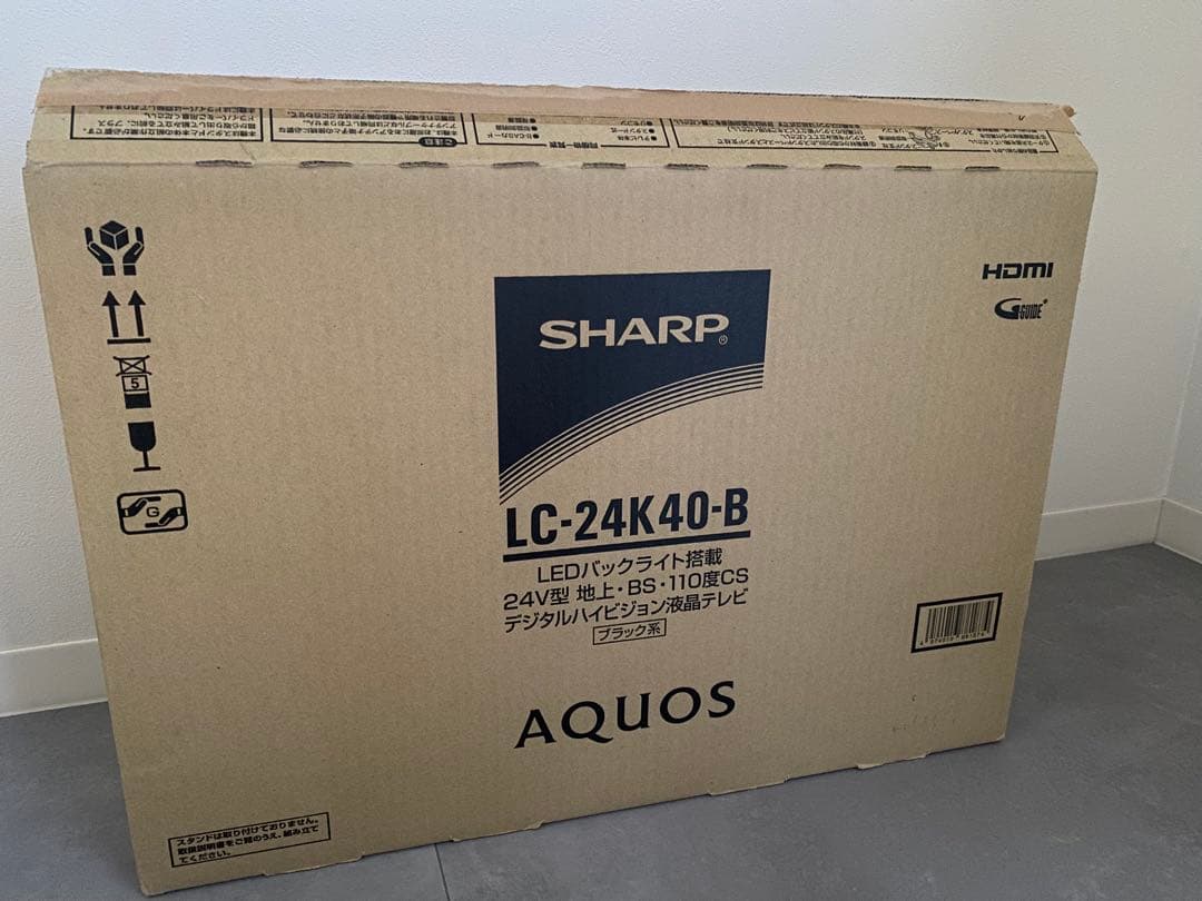 SHARP LC-24K40 液晶テレビ 2016年製