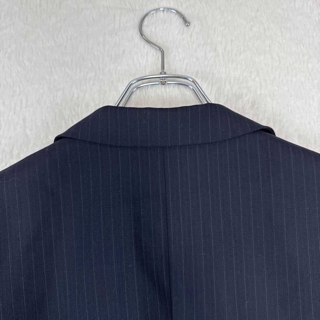 極美品　I.M.G.N　洋服の青山　レディーススーツ　大きいサイズ　ネイビー