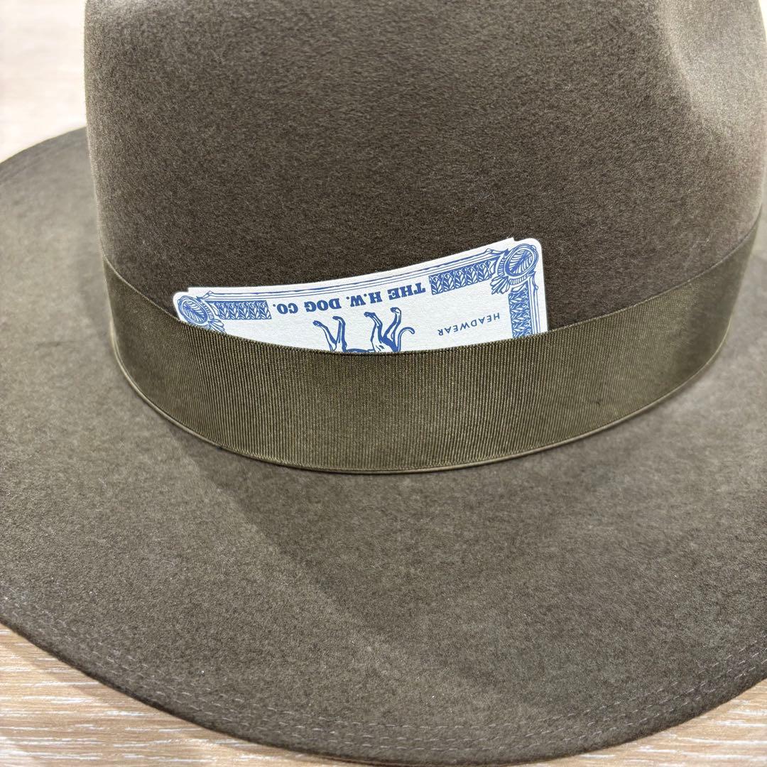 【新品】THE H.W DOG＆CO. FRONT-H HAT サイズ40