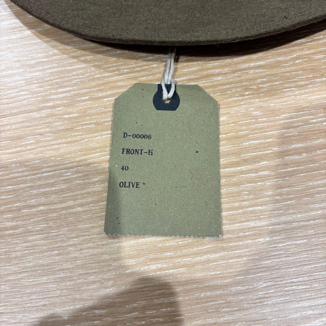 【新品】THE H.W DOG＆CO. FRONT-H HAT サイズ40