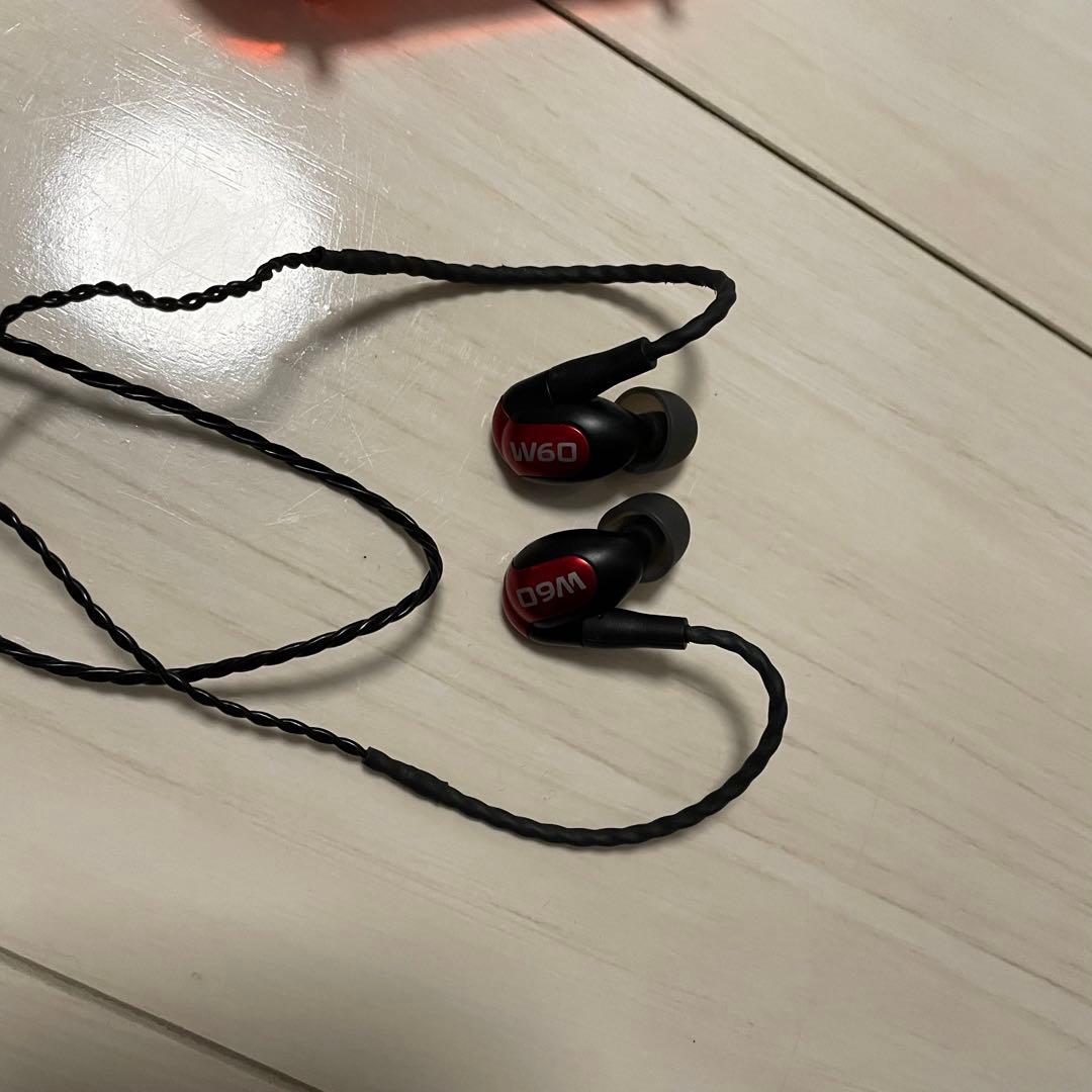 最終値下げ westone w60 イヤホン　ワイヤレスキット付き