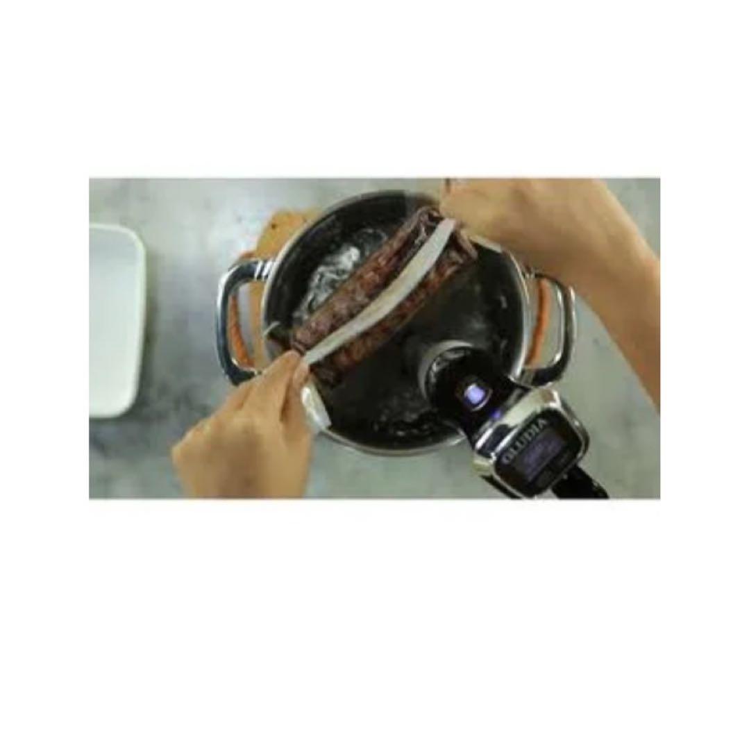 ★ 未開封GLU-INM01 真空低温調理器 GLUDIA ブラック