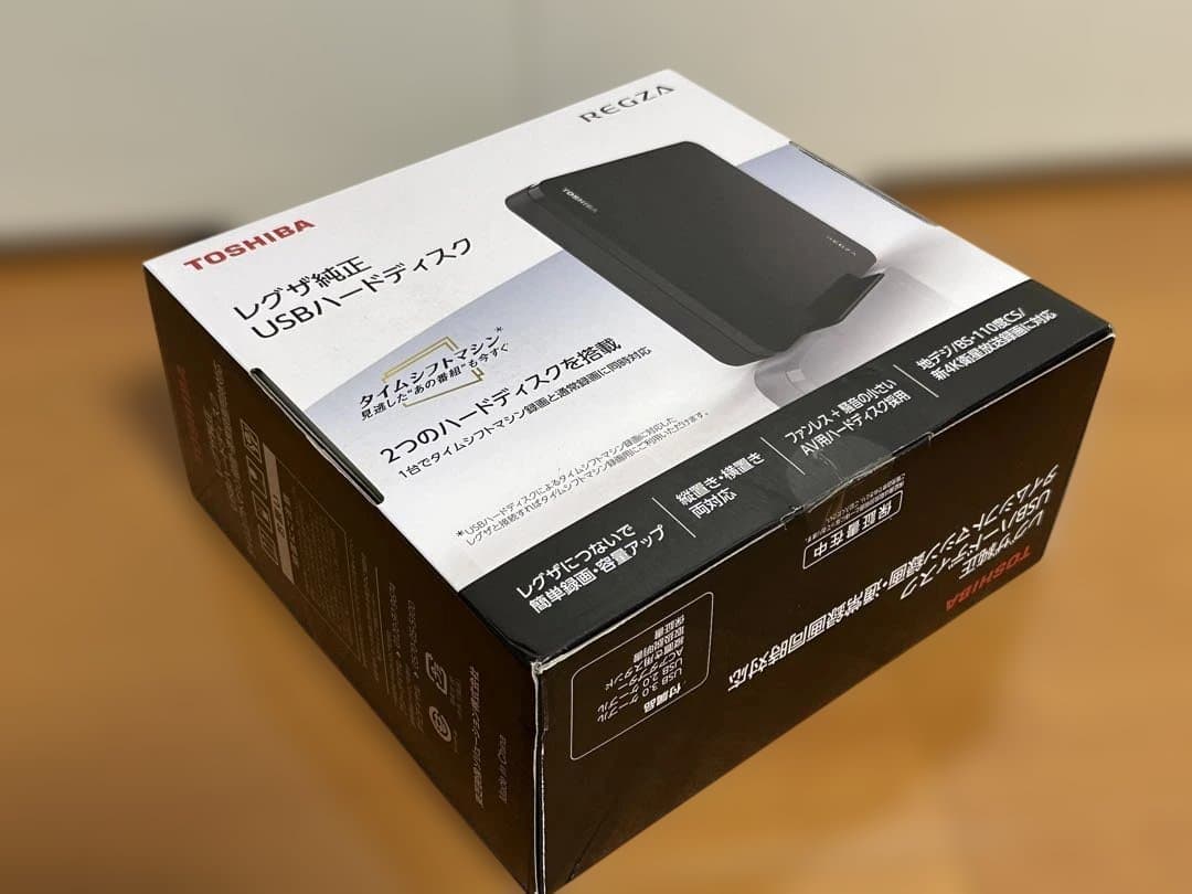 《新品・未開封》東芝レグザ純正 THD-600D3 USBハードディスク 6TB