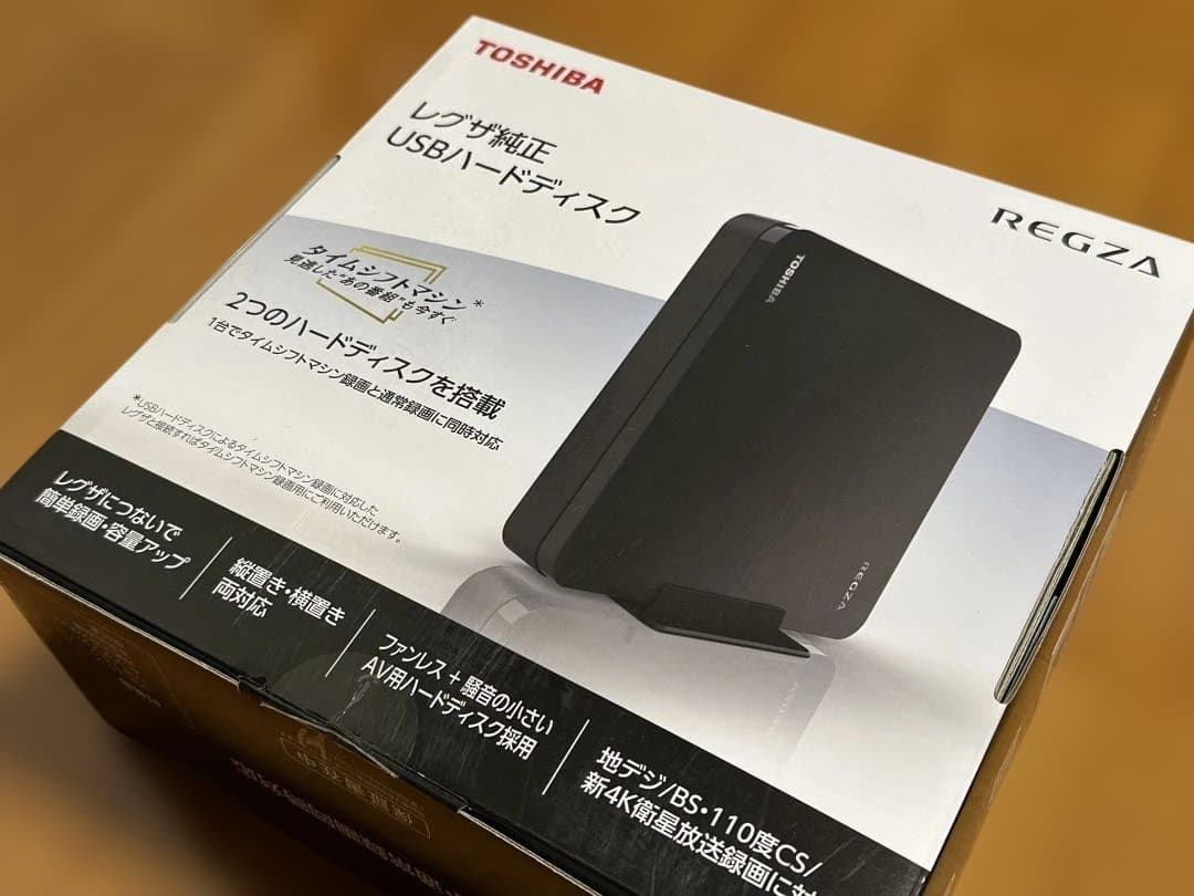 《新品・未開封》東芝レグザ純正 THD-600D3 USBハードディスク 6TB
