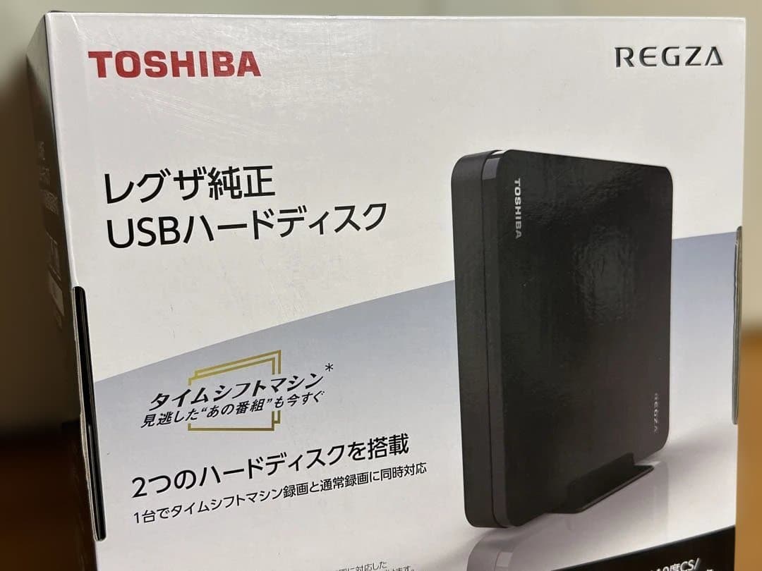 《新品・未開封》東芝レグザ純正 THD-600D3 USBハードディスク 6TB
