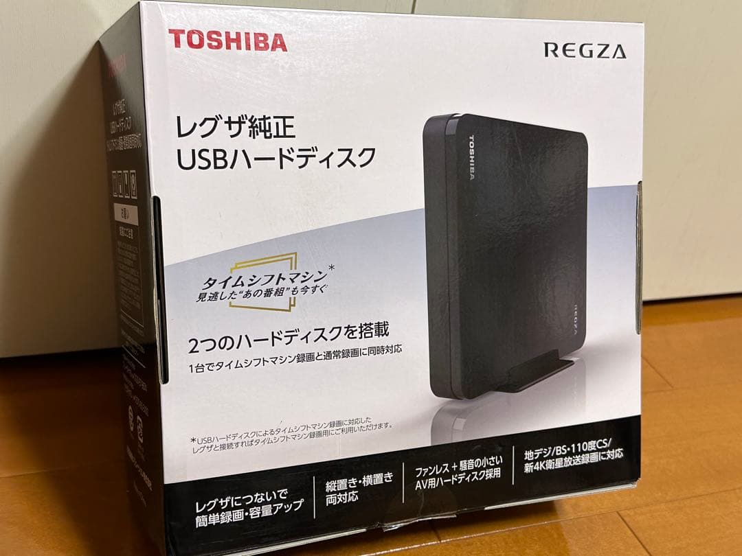 《新品・未開封》東芝レグザ純正 THD-600D3 USBハードディスク 6TB