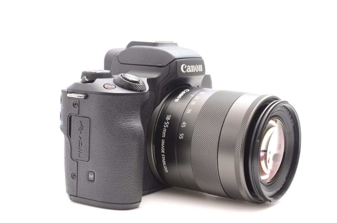 デジタルカメラ Canon EOS Kiss M 18-55mm F3.5-5.6 IS STM