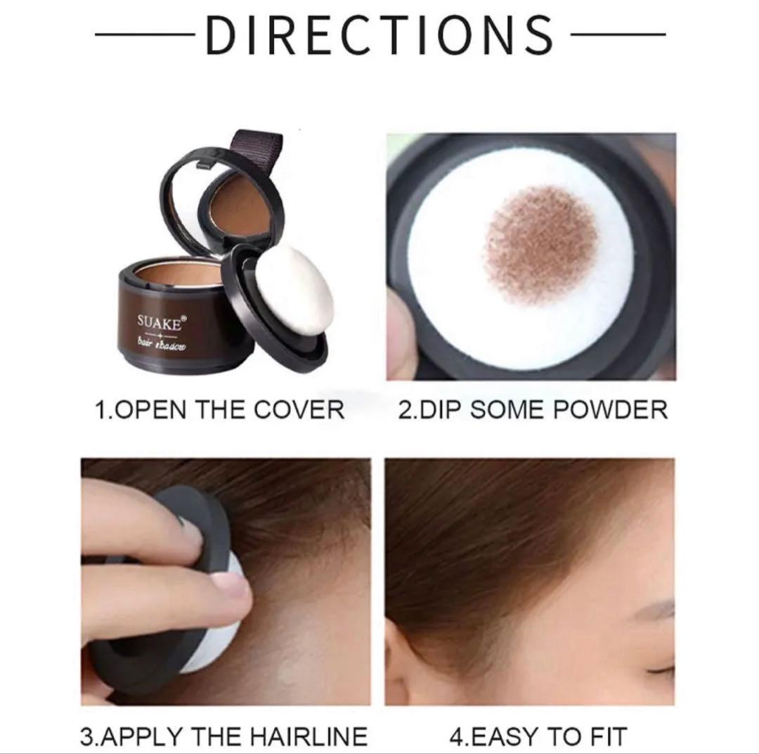 ヘアシャドウパウダー (ダークブラウン20個)