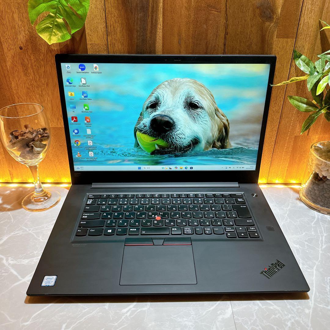 GPU搭載‼️Thinkpad P1☘️最高峰i7☘️メモリ32GB☘ノートパソコン