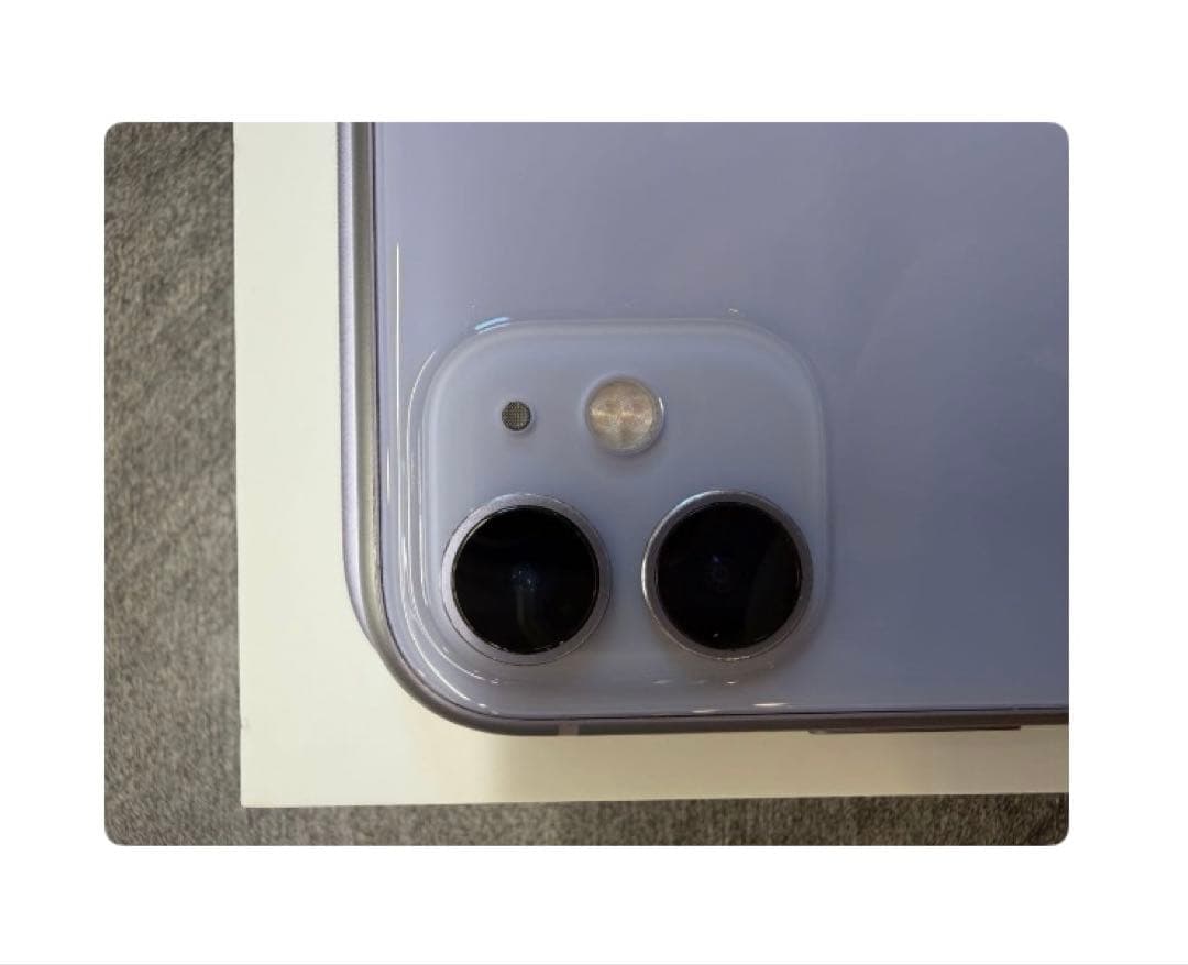 【美品】iPhone11 パープル 64GB SIMフリー