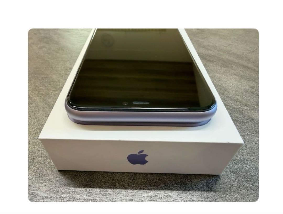 【美品】iPhone11 パープル 64GB SIMフリー
