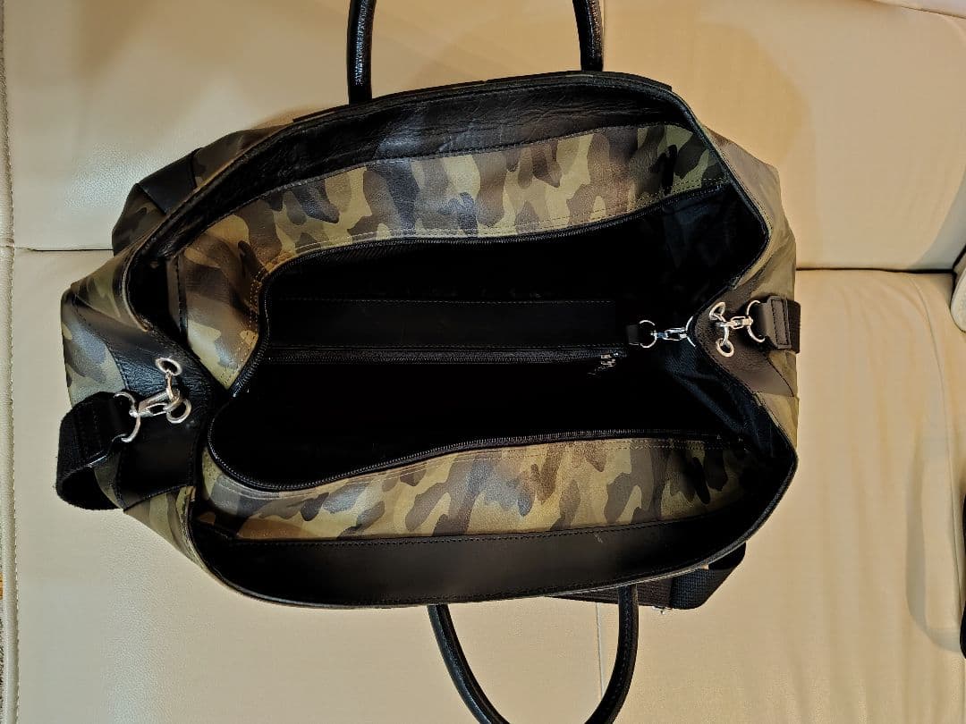 【希少美品】迷彩柄 ゴルフボストンバッグ