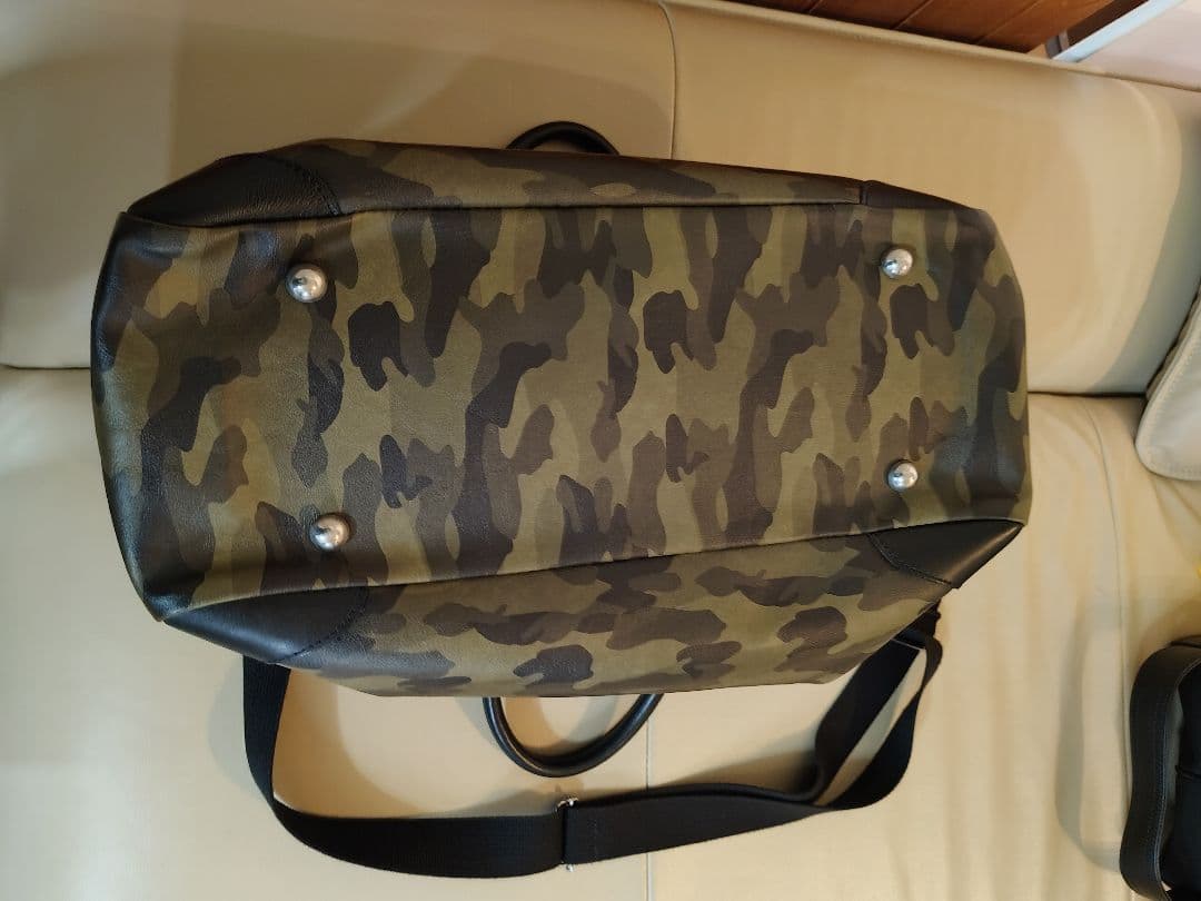 【希少美品】迷彩柄 ゴルフボストンバッグ