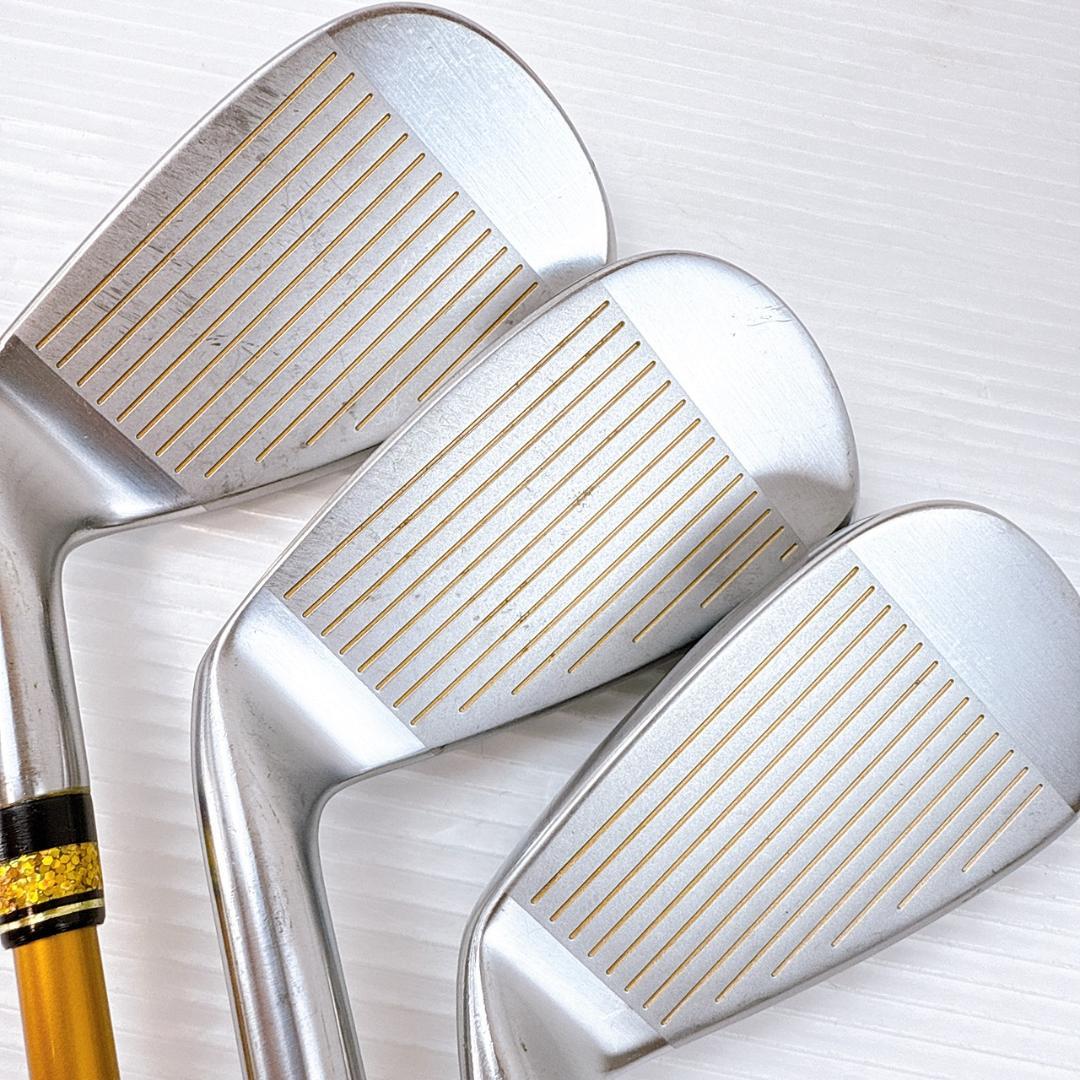 本間睦（ホンマムツミ）　MH626　アイアンセット　5本　純正カーボン（R）