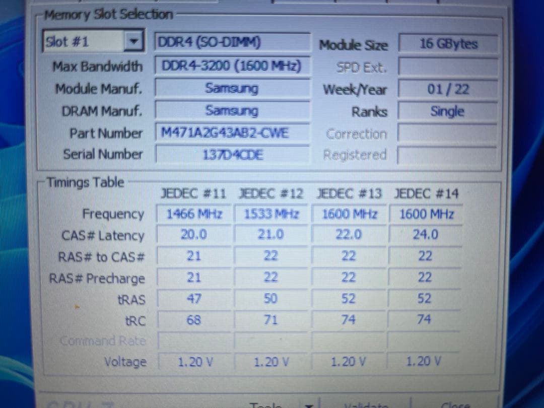 samsung DDR4 16GB メモリ2枚32GB