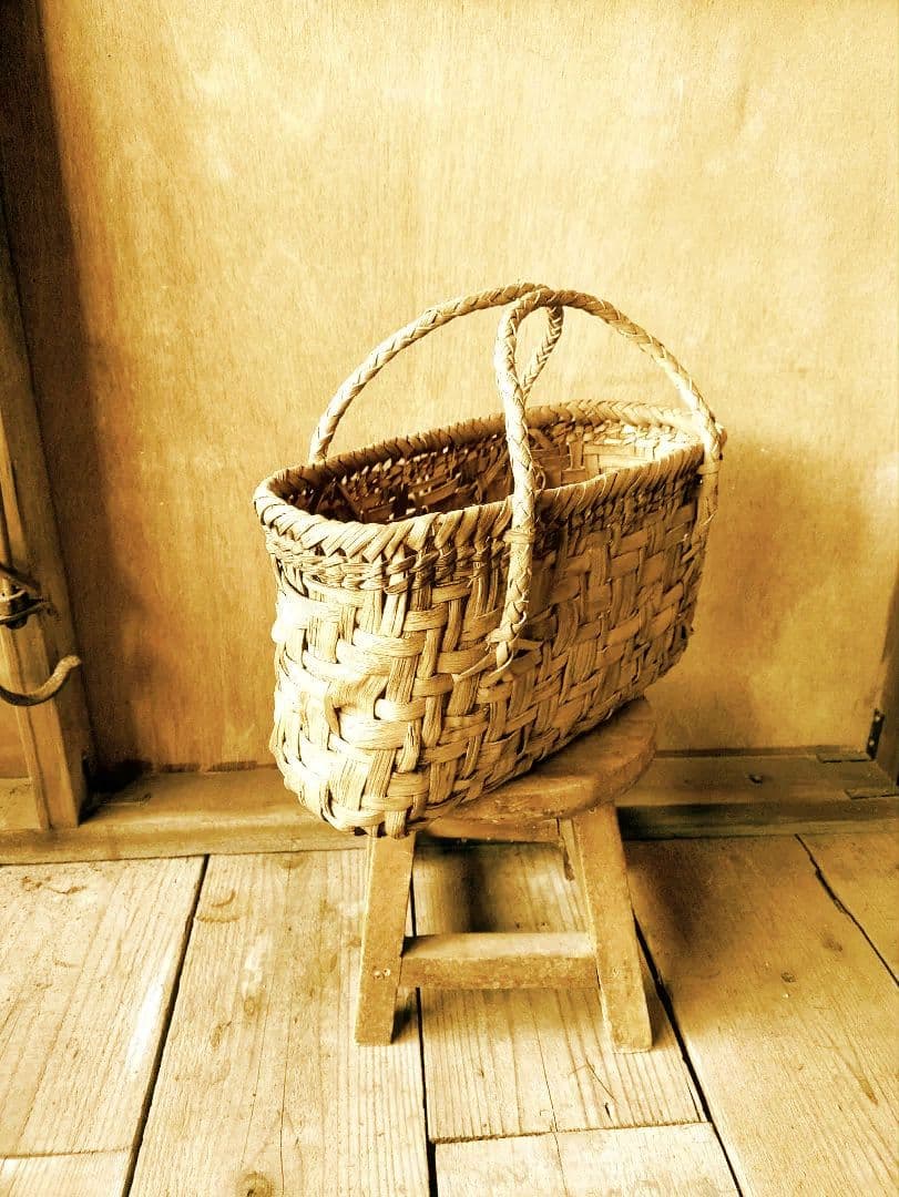 凛*様 信州安曇野の山葡萄かごバック。里山手仕事。