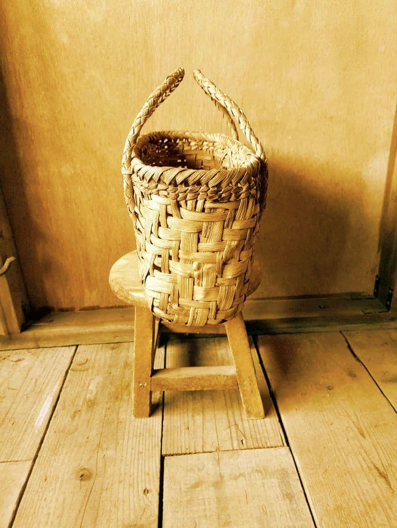 凛*様 信州安曇野の山葡萄かごバック。里山手仕事。